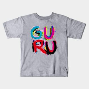 GURU in colors - RegiaArt Kids T-Shirt